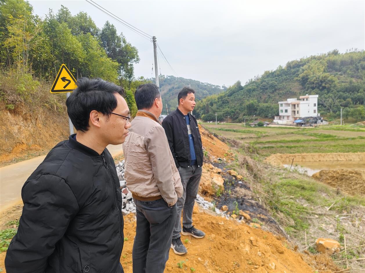 簡訊:郁南縣自然資源局開展墾造水田項目實地檢查工作,助力全縣春耕備耕工作.wps_3